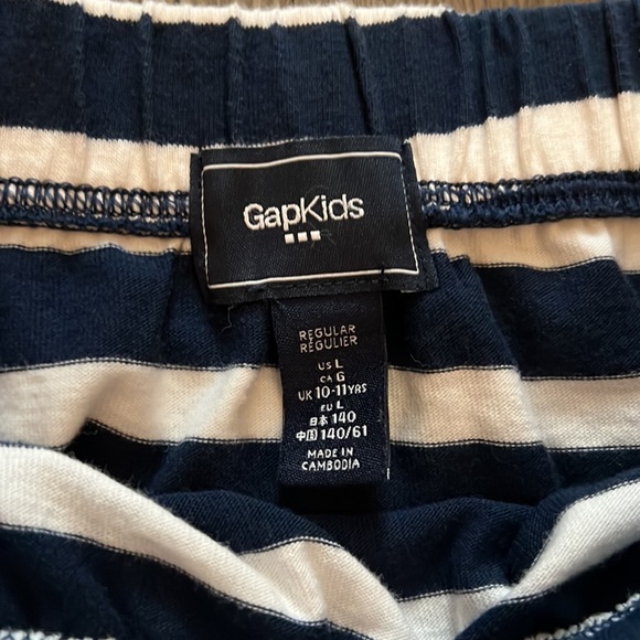 Gap Kids Navy Striped Skirt - Picture 3 of 5
